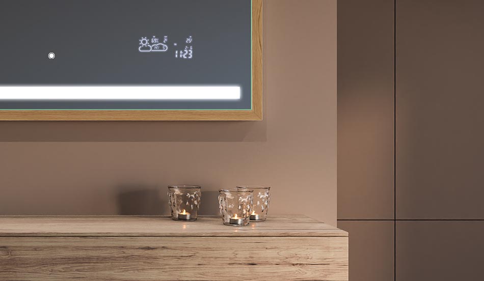 Must raamiga loft-stiilis peegel kaasaegsetesse ja minimalistlikesse vannitubadesse | ARTFORMA