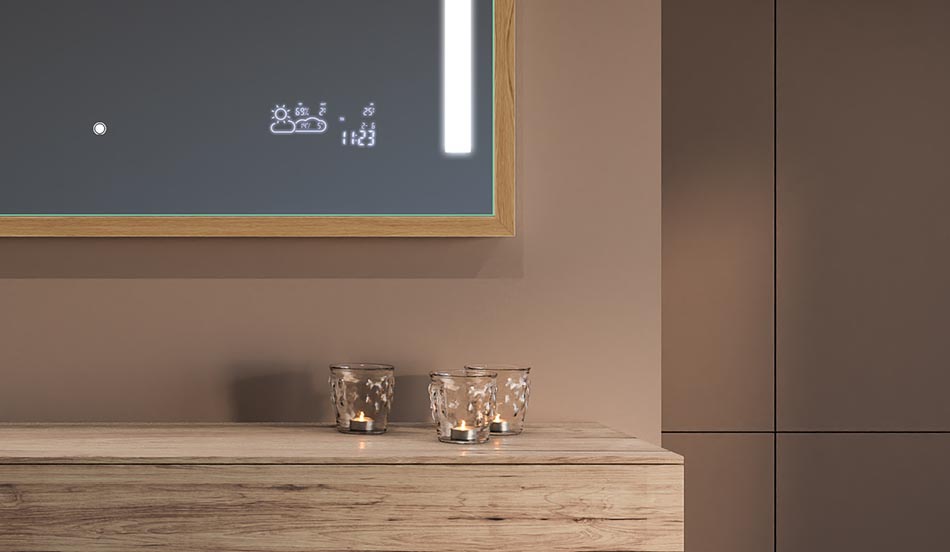 Must raamiga loft-stiilis peegel kaasaegsetesse ja minimalistlikesse vannitubadesse | ARTFORMA