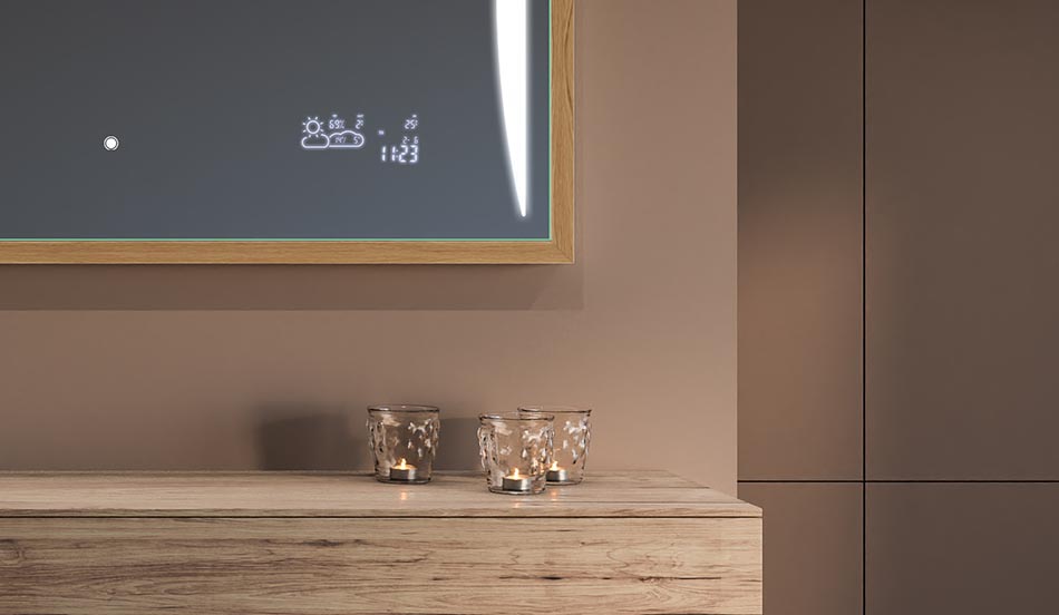 Must raamiga loft-stiilis peegel kaasaegsetesse ja minimalistlikesse vannitubadesse | ARTFORMA