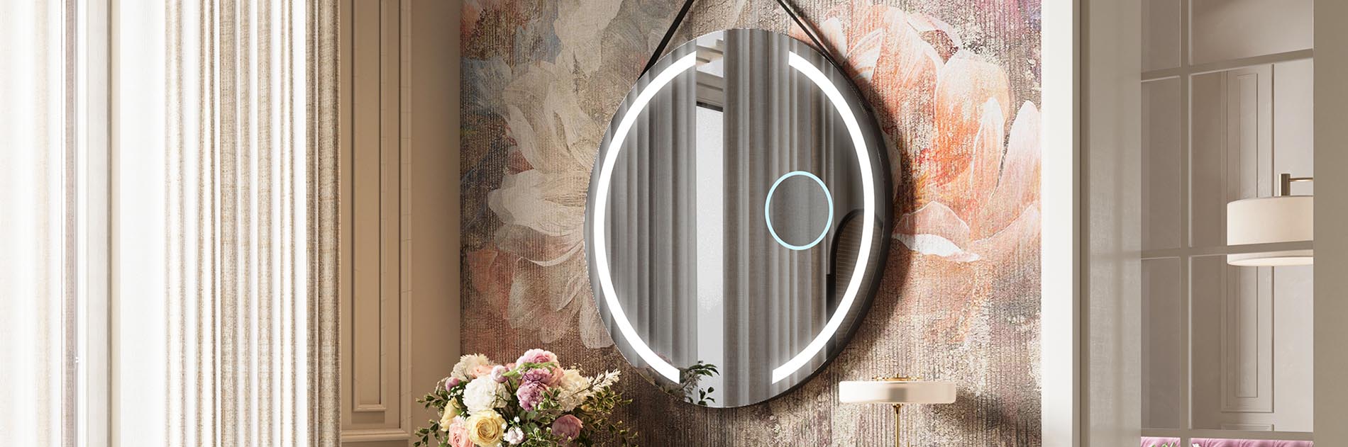 Kas mäletate, kui palju kordi olete peegli ees seisanud, püüdes joonistada silmalaugudele täiuslikku joont? Meil on selleks lahendus! LED-peeglisse integreeritud 3-kordse suurendusega kosmeetiline peegel tagab, et teie meik on alati perfektne! See väike vidin lahendab kiiresti ja efektiivselt teie hommikused näohooldusprobleemid.