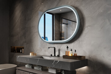 LED-peeglid MDF-raamis