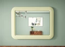 Peeglid MDF-raamis
