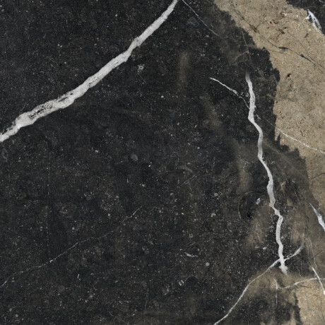 Glasuuritud põrandaplaat 60x120, must kuldse veeniga, läikiv, rektifitseeritud A4H109 Pierre Black #26