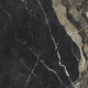 Glasuuritud põrandaplaat Pierre Black 120x120 cm, läikiv must, kuldse joonega, rektifitseeritud A4H197 #22
