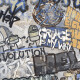Glasuuritud põrandaplaat 120x280 cm, matt-hall, rektifitseeritud A4H248 City Graffiti Grey #2