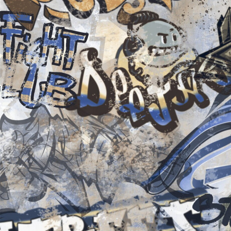 Glasuuritud põrandaplaat 120x280 cm, matt-hall, rektifitseeritud A4H248 City Graffiti Grey #5