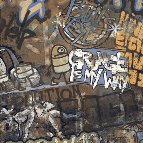 Suurformaadiline 120x280 cm matt, rektifitseeritud glasuuritud põrandakeraamika A4H262 City Graffiti Multicolor #6
