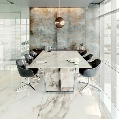Suurformaadiline gres-plaat 120x270 cm, hallide soontega, matt, rektifitseeritud A4H463 Calacatta #11
