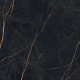 Suurformaadiline keraamiline plaat 120x280, must marmor kuldsete soontega, läikiv, A4H474 Sant Loreno #2