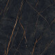 Suurformaadiline keraamiline plaat 120x280, must marmor kuldsete soontega, läikiv, A4H474 Sant Loreno #3