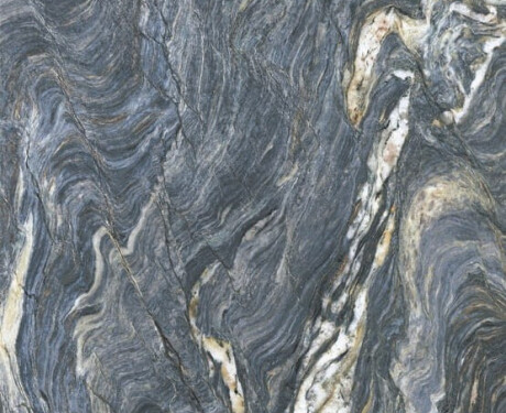 Suurformaadiline 120x280 sinine marmorist gres, heledate soontega, läikiv, A4H677 Esplosione