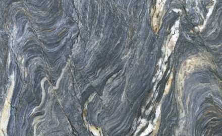 Suurformaadiline 120x280 sinine marmorist mattkeraamiline plaat heledate soontega A4H678 Esplosione