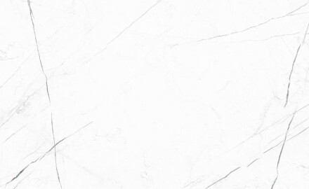 Suurformaadiline keraamiline plaat 120x280, valge marmor mustade soontega, matt, A4H680 Markina White