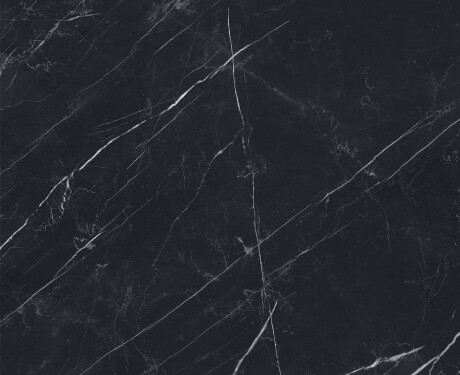 Suurformaadiline keraamiline plaat 120x280, must marmor valge sooniga, matt, A4H688 Markina Black