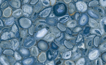 Suurformaadiline gres 120x280, sinine ahhaat, läikiv, A4H832 Aghatina Azul