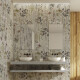 Seinale paigaldatav gres 60x120 cm, hall, lillemustritega, matt, A4H919 Glame #4