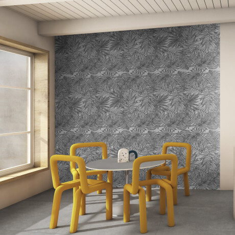 Seinale paigaldatav gres 60x120 cm, hall, taimemustritega, matt, A4H925 Panaria #3