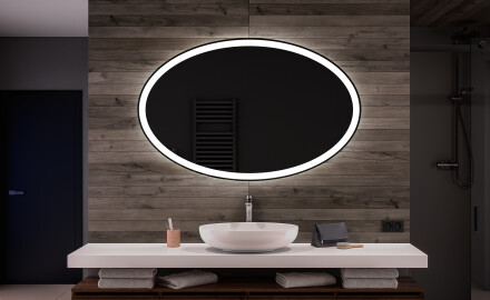Taustavalgustusega LED-vannitoa peegel L74