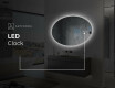 Taustavalgustusega LED-vannitoa peegel L226 #8