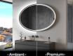 Taustavalgustusega LED-vannitoa peegel L227