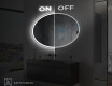 Taustavalgustusega LED-vannitoa peegel L227 #3