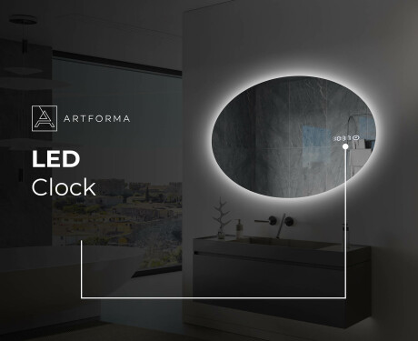 Taustavalgustusega LED-vannitoa peegel L227 #8