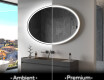 Taustavalgustusega LED-vannitoa peegel L228