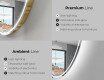 Taustavalgustusega LED-vannitoa peegel L228 #2