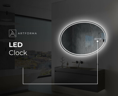 Taustavalgustusega LED-vannitoa peegel L228 #8