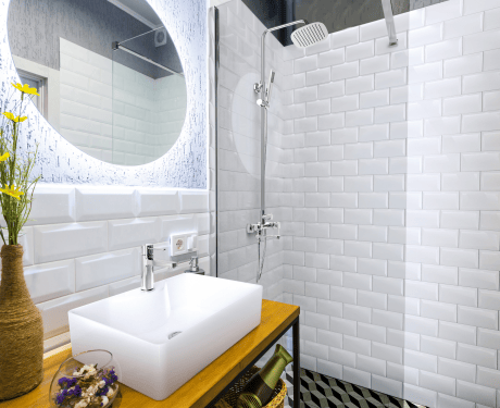 Glamour kroomitud kraan