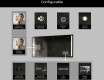 Disaineri taustavalgustusega LED-vannitoa peegel L02 #9