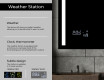 Disaineri taustavalgustusega LED-vannitoa peegel L02 #5