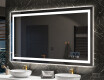 Disaineri taustavalgustusega LED-vannitoa peegel L15 #10