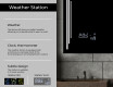 Disaineri taustavalgustusega LED-vannitoa peegel L27 #5