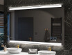 Disaineri taustavalgustusega LED-vannitoa peegel L47 #10