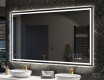 Disaineri taustavalgustusega LED-vannitoa peegel L49 #10