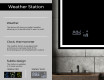 Disaineri taustavalgustusega LED-vannitoa peegel L49 #5