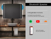 Disaineri taustavalgustusega LED-vannitoa peegel L55 #6