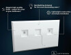 LED-VALGUSEGA VANNITOA PEEGEL - SLIMLINE L47 #3