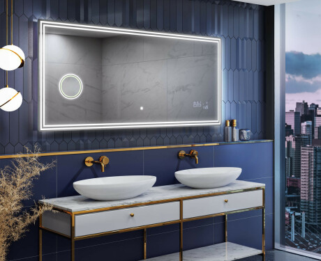 VANNITOA PEEGEL KOOS LED-VALGUSEGA - SLIMLINE L57