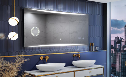 VANNITUBA PEEGEL KOOS LED-VALGUSEGA - SLIMLINE L78