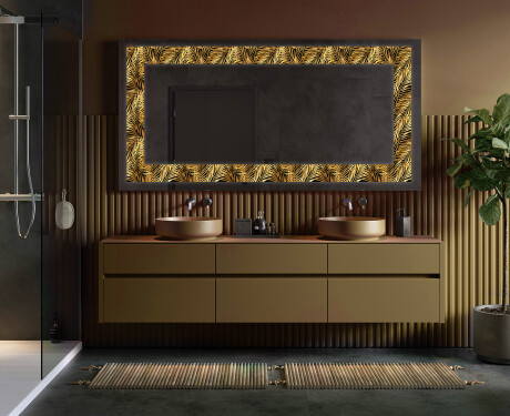 Backlit Decorative Mirror - Troopiline paradiis #3