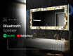 Backlit Decorative Mirror - Kuldsed triibud #6