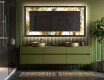 Backlit Decorative Mirror - Kuldsed triibud #5