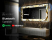 Backlit Decorative Mirror - Kuldsed triibud #7