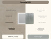 Disaineri taustavalgustusega LED-vannitoa peegel 100x70cm kahe värvi, puutetundliku lüliti, Demister, Bluetooth-kõlariga - L141 #7