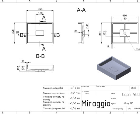 CAPRI MIRASOFT valamu