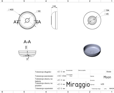 MOON MIRASOFT valamu