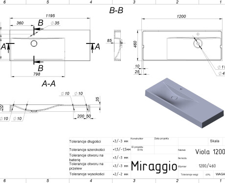 VIOLA 1200 L MIRASOFT pesuvalamu