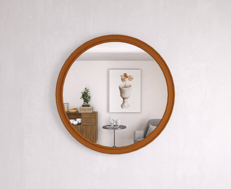 Ümmargune peegel MDF viimistlusega L300 #10
